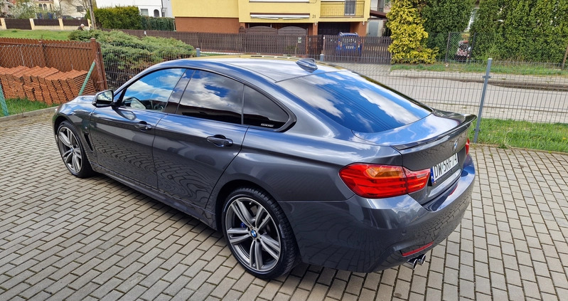 BMW Seria 4 cena 99000 przebieg: 103000, rok produkcji 2017 z Katowice małe 121